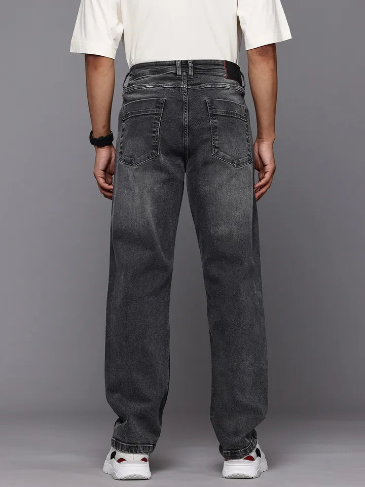 Men Light Fade Stretchable Jeans