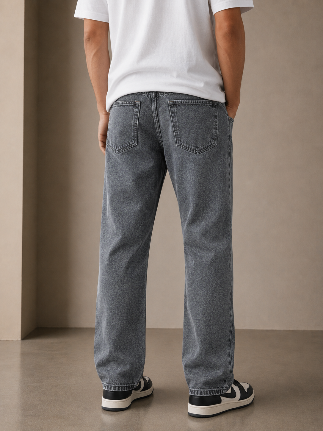 Relaxed Straight-Fit Denim