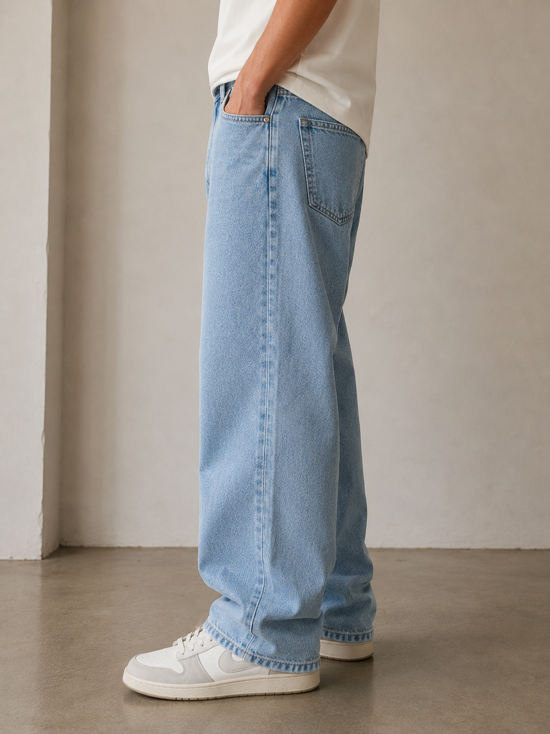 Relaxed Straight-Fit Denim