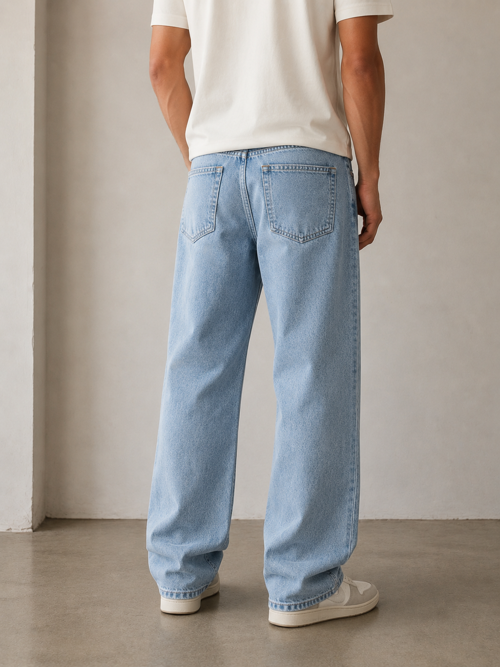 Relaxed Straight-Fit Denim