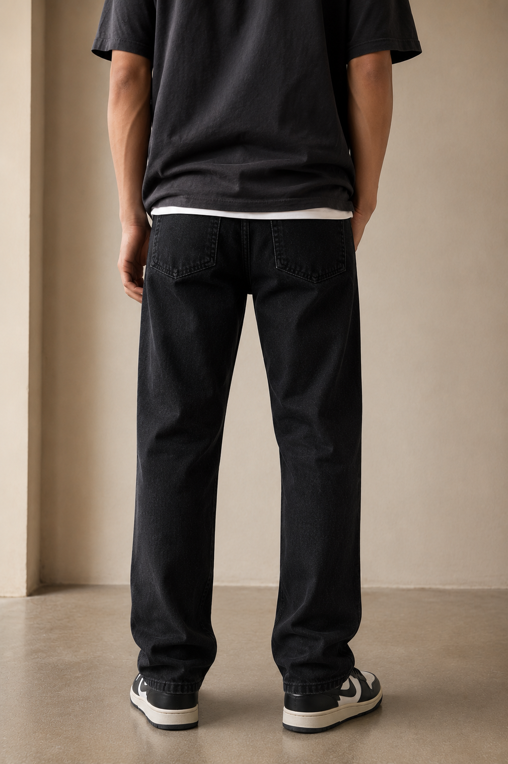 Relaxed Straight-Fit Denim