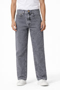 Smoke Grey Washed Denim